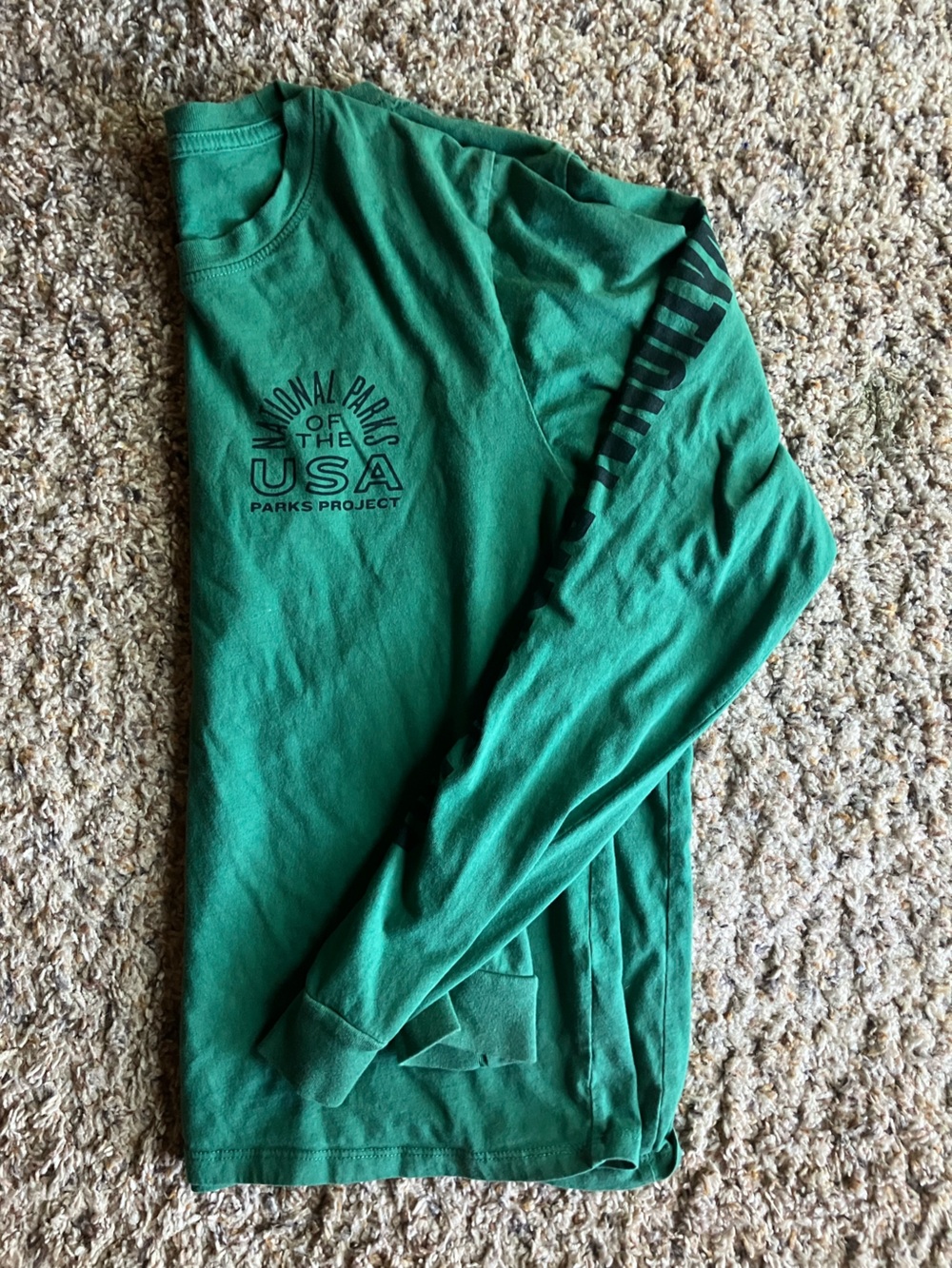 Parks Project Long sleeve Protect USA Green L